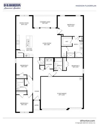 New construction Single-Family house 3370 Sw Ludlow St, Port Saint Lucie, FL 34953 Madison- photo