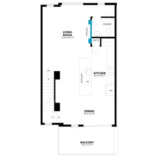 New construction Townhouse house 8724 Julian Ct, Westminster, CO 80031 plan Contour One - image