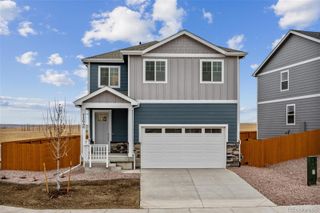 New construction Single-Family house 18087 Dandy Brush Lane, Parker, CO 80134 Edmon - photo