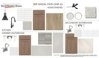 New construction Single-Family house 809 Nadal Path, Unit 65, Round Rock, TX 78664 plan The Fawn - image