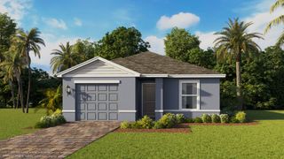 New construction Single-Family house 8016 Cedar Key Wy, Lehigh Acres, FL 33971 plan GREENBRIAR - image