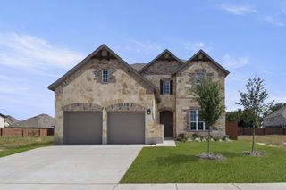New construction Single-Family house 153 Rocky River Rd, Georgetown, TX 78628 plan Oaks 3490 - image