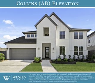 New construction Single-Family house 16602 Harmony Lea Ln, Hockley, TX 77447 plan The Collins - image