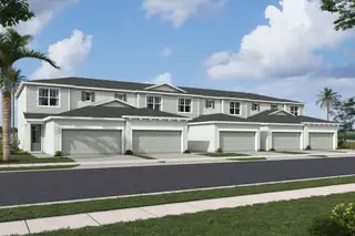 New construction Townhouse house 3618 Nw Solange Ct, Jensen Beach, FL 34957 plan Beacon - image