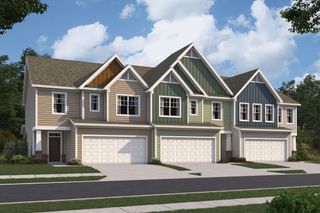 New construction Townhouse house 3107 Mission Olive Pl, New Hill, NC 27562 plan Mimosa - Interior Home - image