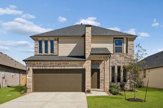 New construction house 31116 Azure Waters Dr, Huffman, TX 77336 plan Pearl | Riviera Pines - image