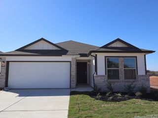 New construction Single-Family house 1668 Quiet Teal, New Braunfels, TX 78130 plan Dawson - 35' Smart Series - image