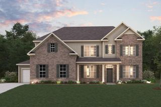 New construction house 6755 Settingdown Creek Dr, Dawsonville, GA 30534 plan Bismark - image