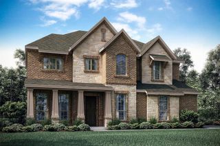 New construction Single-Family house 5401 Rowlan Row, Midlothian, TX 76065 plan Sacramento 10 Ft Elevation B - B1 - image