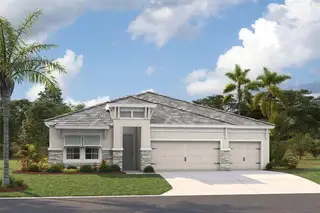 New construction Single-Family house 10308 Longmeadow Ave, Parrish, FL 34219 plan Longboat I - image