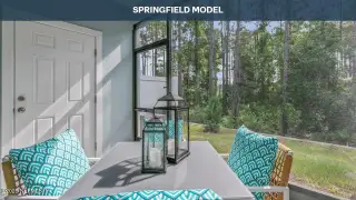 New construction Townhouse house 75 Montellano Rd, St. Augustine, FL 32084 plan Springfield - image