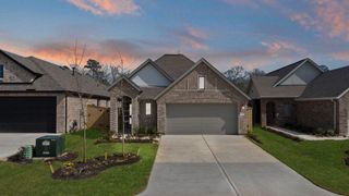 New construction Single-Family house 235 Navasota Narrows Wy, Conroe, TX 77304 plan Elgin - image