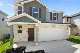 New construction Single-Family house 15420 Lonehollow Lk, San Antonio, TX 78253 plan Rudy - 1900 - image
