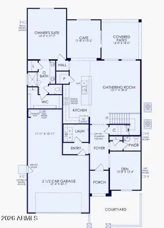 New construction Single-Family house 17847 W Pueblo Ave, Goodyear, AZ 85338 plan Prato - image