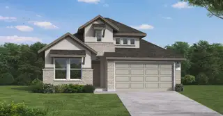 New construction Single-Family house 3252 Bright Maple Dr, Spring, TX 77385 plan Carmine  - image