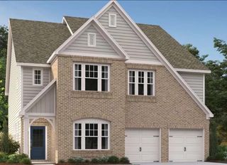 New construction house 5544 Coalie Trce, Flowery Branch, GA 30542 plan Lancaster - image