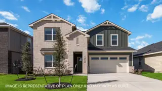 New construction Single-Family house 14904 Frog Pond Cv, Del Valle, TX 78617 plan The Ozark - image
