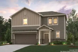 New construction Single-Family house 2125 Maestro Dr, Seguin, TX 78155 plan Frio - 2165 - image