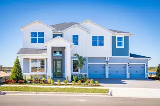 New construction Single-Family house 17426 Glossy Pomelo Wy, Winter Garden, FL 34787 plan Lake Star - Lakefront Series - image