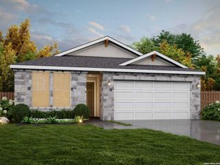 New construction Single-Family house 839 Fort Kylo, San Antonio, TX 78245 plan Garden View - image