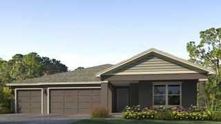 New construction house 13127 Bending Creek Trl, Parrish, FL 34219 plan Covington - image