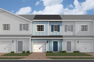 New construction Townhouse house 6067 Fellow Wagon Wy, Orlando, FL 32822 plan Santa Rosa - image