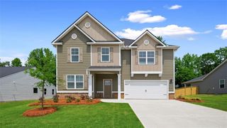 New construction Single-Family house 398 Bullock Pass, Jefferson, GA 30549 plan Halton - image