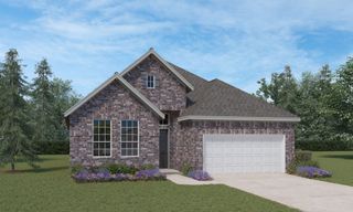 New construction house 3843 Blossom Dr, Santa Fe, TX 77510 plan Sunnyside 52′ Lot - image