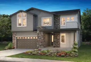 New construction Single-Family house 6483 Bridlespur St, Castle Pines, CO 80108 plan 4075 Zolla Elevation B - Modern Colorado - image