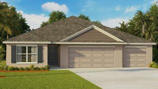 New construction  house 13607 New Jade Ave, Wimauma, FL 33598 plan Denham - image