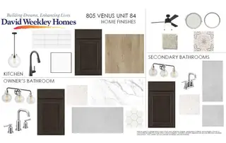 New construction Single-Family house 805 Venus Cir, Unit 84, Round Rock, TX 78664 plan The Huxley - image