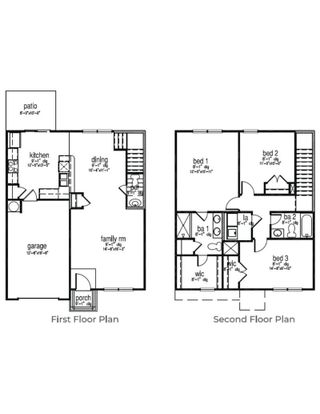 New construction Single-Family house 5474 Cypress Circle, S, Atlanta, GA 30349 plan Brandon - image