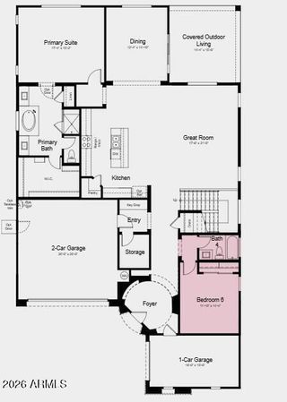 New construction Single-Family house 12004 N 169Th Ave, Surprise, AZ 85388 plan 45RM5 - image