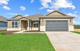 New construction Single-Family house 613 Peaceful Psalms Pl, Georgetown, TX 78633 plan Stellar - image