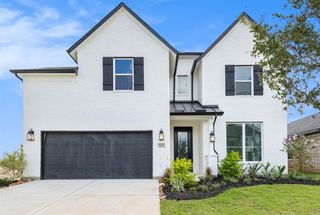 New construction Single-Family house 323 Texoma Plains Drive, Conroe, TX 77304 The Albany IX- photo