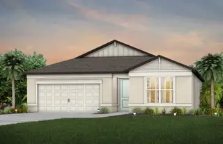 New construction Single-Family house 37012 Rio Grande Dr, Zephyrhills, FL 33540 plan Crestmere - image