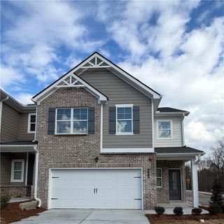 New construction Townhouse house 394 Lanier Cir, Woodstock, GA 30189 plan The Essex - image