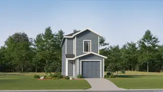 New construction Single-Family house 14415 Monzonite Gdn, Elmendorf, TX 78112 plan Pima - image