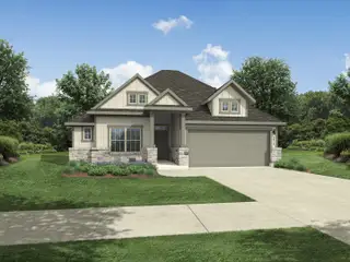 New construction Single-Family house 115 Mandeville Dr, Hutto, TX 78634 plan Brazos | Prairie Winds - image