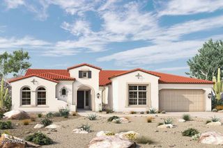 New construction Single-Family house 20793 W San Miguel Ave, Buckeye, AZ 85396 The Fitzsimmons- photo