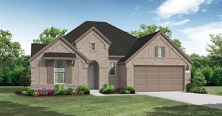 New construction Single-Family house 2418 Peach Oak Crossing, Manvel, TX 77578 Eden (2450-HV-45)- photo