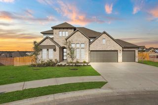 New construction Single-Family house 100 Uphill Dr, Liberty Hill, TX 78642 plan Zavalla - image
