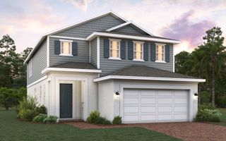 New construction Single-Family house 6871 Spanish Imperial St, Howey-in-the-Hills, FL 34737 plan DeLeon - image