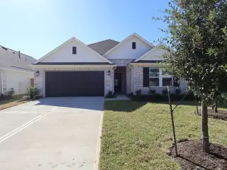 New construction Single-Family house 958 Garden Path Dr, Willis, TX 77378 plan Moscoso - Smart Series - image