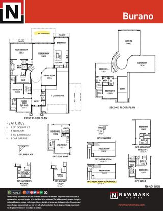 New construction Single-Family house 8729 Antelope Canyon Wy, Iowa Colony, TX 77583 plan Burano - image