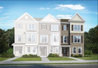 New construction Townhouse house 549 Fundao Ln, Lawrenceville, GA 30046 plan Frederick - image