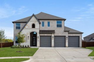 New construction Single-Family house 2215 Pelican Dr, Mansfield, TX 76063 Harvard EW 2F w/Media- photo