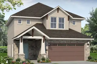 New construction Single-Family house 2605 Sam Bass Rd, Unit 1, Round Rock, TX 78681 plan Clear Creek 1782 - image