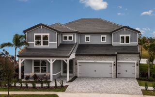 New construction  house 1636 Valier Pt, Zephyrhills, FL 33541 plan Roseland - image