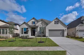 New construction Single-Family house 217 Belanger Canyon Dr, Liberty Hill, TX 78642 plan 216 - image
